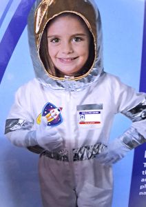 Kids Costumes to Hire - Astronaut white boilersuit